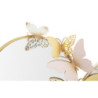 Specchio Da Muro Double Farfalle Pink cm 81x3x52,5