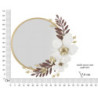 Specchio Da Muro Flot cm 74,9x7,6x72,4
