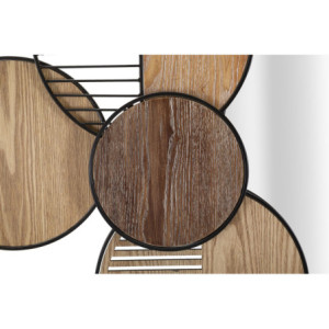 Zoom Specchio Da Muro Woody cm 123,2x4,4x63,5
