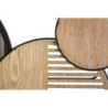 Specchio Da Muro Woody cm 123,2x4,4x63,5