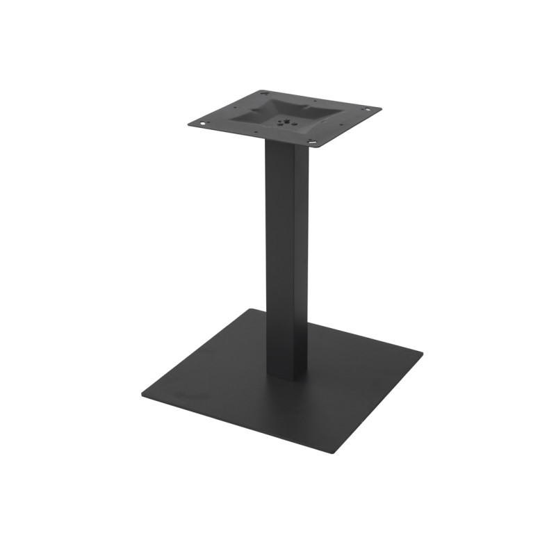 Basamento Quadrato 21 Kg Acciaio Nero Moia