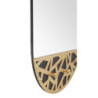 Specchio Da Muro Con App-abiti Carv cm 60x5,3x90