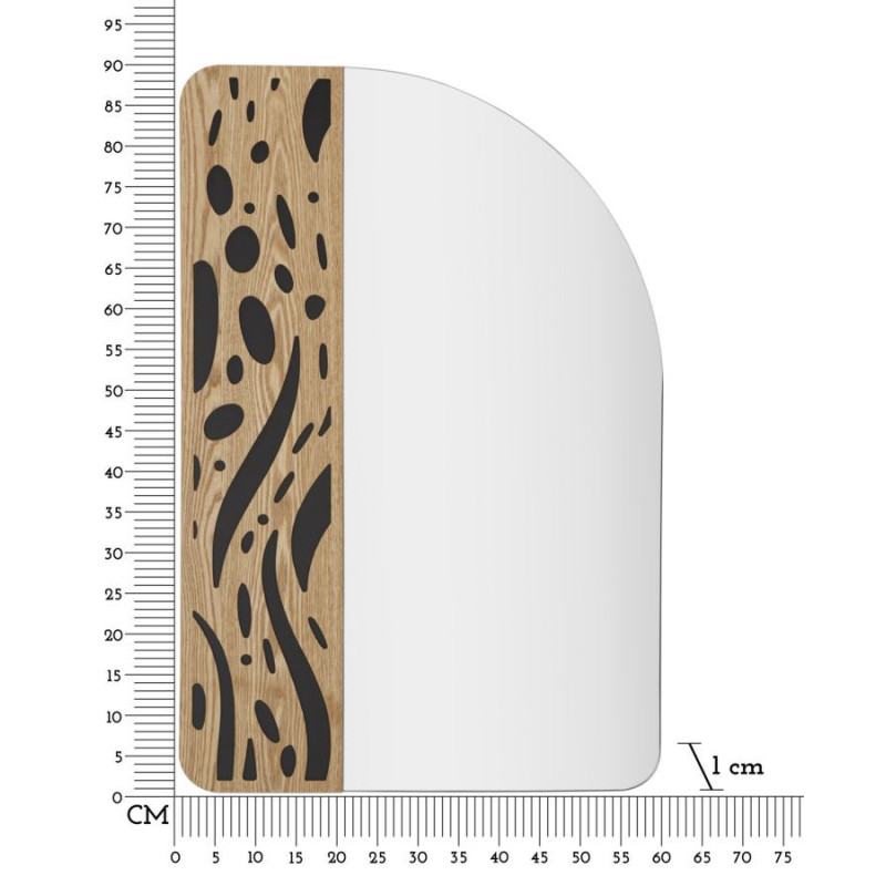 Specchio Da Muro Terry cm 60x1x90