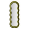Specchio Da Muro Miki Velluto Verde cm 60x4x160