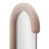 Specchio Da Muro Chantal Velluto Rosa cm 60x7x160