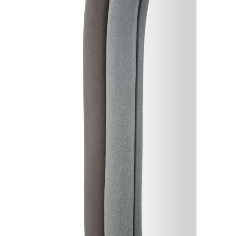 Specchio Da Muto Antony Velluto Grigio/mix cm 60x4x90