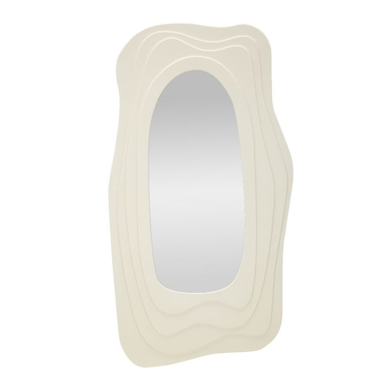 Specchio Da Muro Dafne Bianco cm 90x4x165