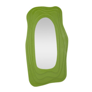 Specchio Da Muro Dafne Verde cm 90x4x165