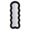Specchio Da Muro Teddy Nero cm 60x4x160 (misura Specchio cm 39x137)
