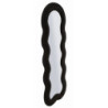 Specchio Da Muro Teddy Nero cm 60x4x160 (misura Specchio cm 39x137)
