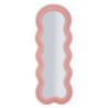 Specchio Da Muro Teddy Rosa cm 60x4x160 (misura Specchio cm 39x137)