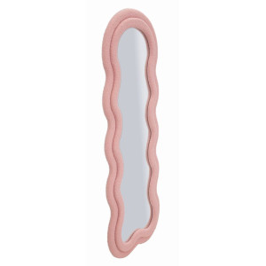 Zoom Specchio Da Muro Teddy Rosa cm 60x4x160 (misura Specchio cm 39x137)