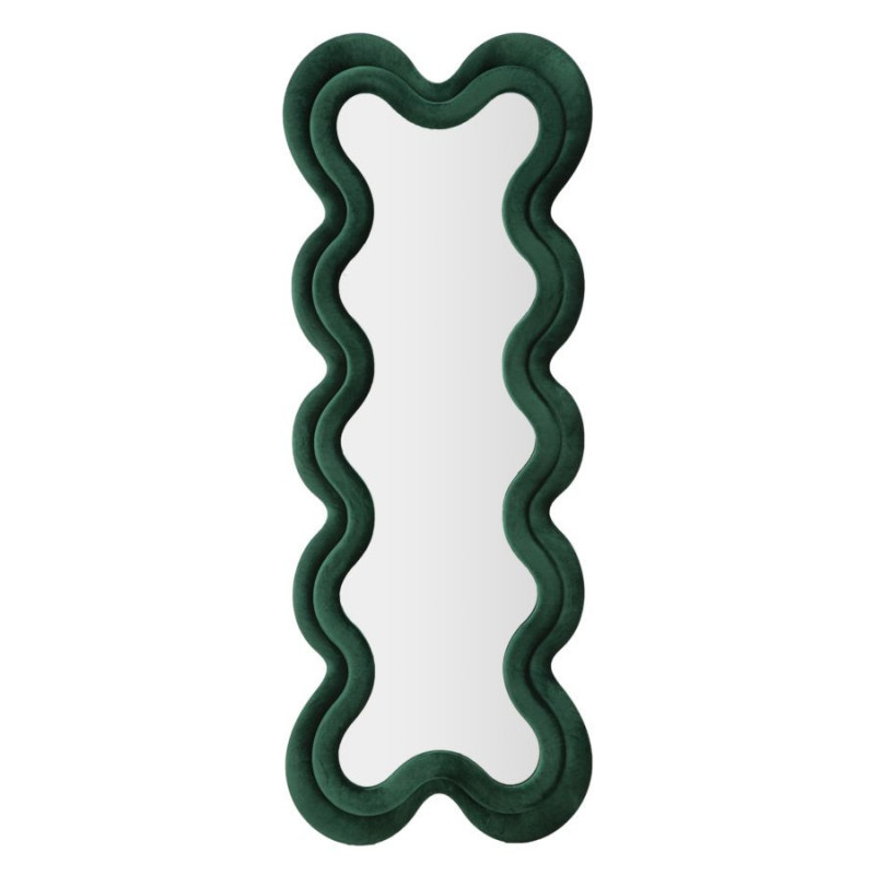 Specchio Da Muro Monica Verde cm 58x4x160