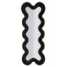 Specchio Da Muro Monica Nero cm 58x4x160 (misura Specchio cm 39x124)