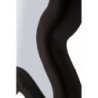 Specchio Da Muro Monica Nero cm 58x4x160 (misura Specchio cm 39x124)