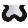 Specchio Da Muro Monica Nero cm 58x4x160 (misura Specchio cm 39x124)
