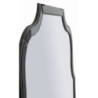 Specchio Da Muro Ankara Grigio cm 85x1x100 (misura Specchio cm 78x93)