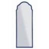 Specchio Da Muro Tangeri Blu cm 55x2x150 (misura Specchio cm 49x144)