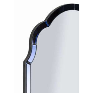 Zoom Specchio Da Muro Tangeri Blu cm 55x2x150 (misura Specchio cm 49x144)