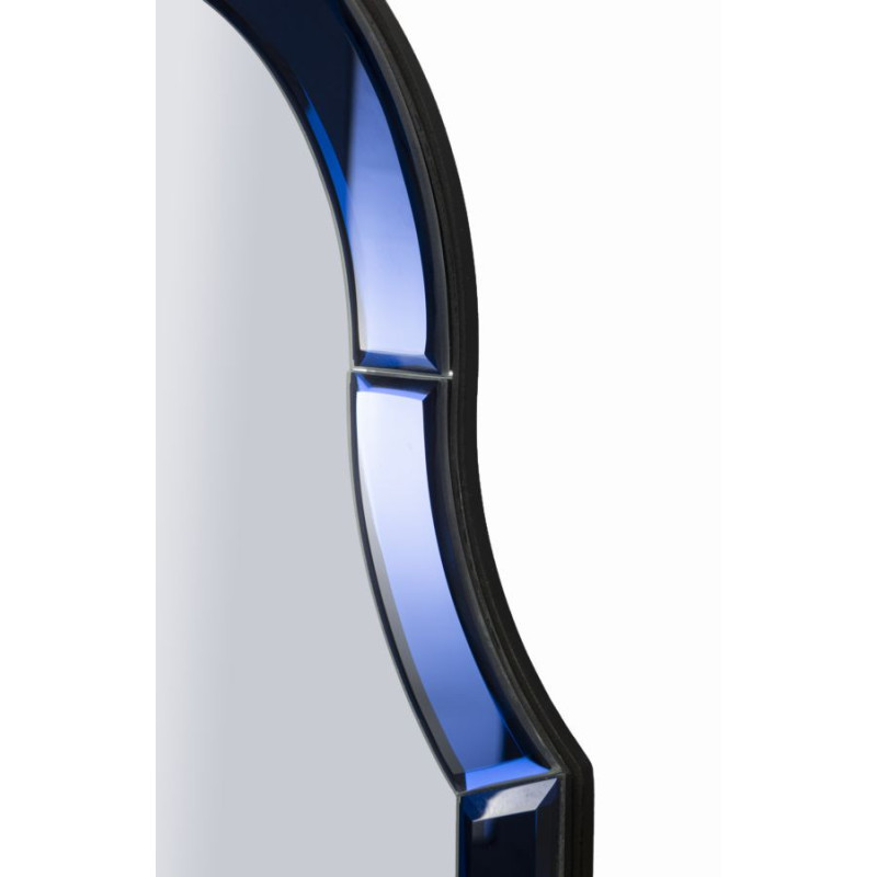 Specchio Da Muro Tangeri Blu cm 62x1x100 (misura Specchio cm 55x94)