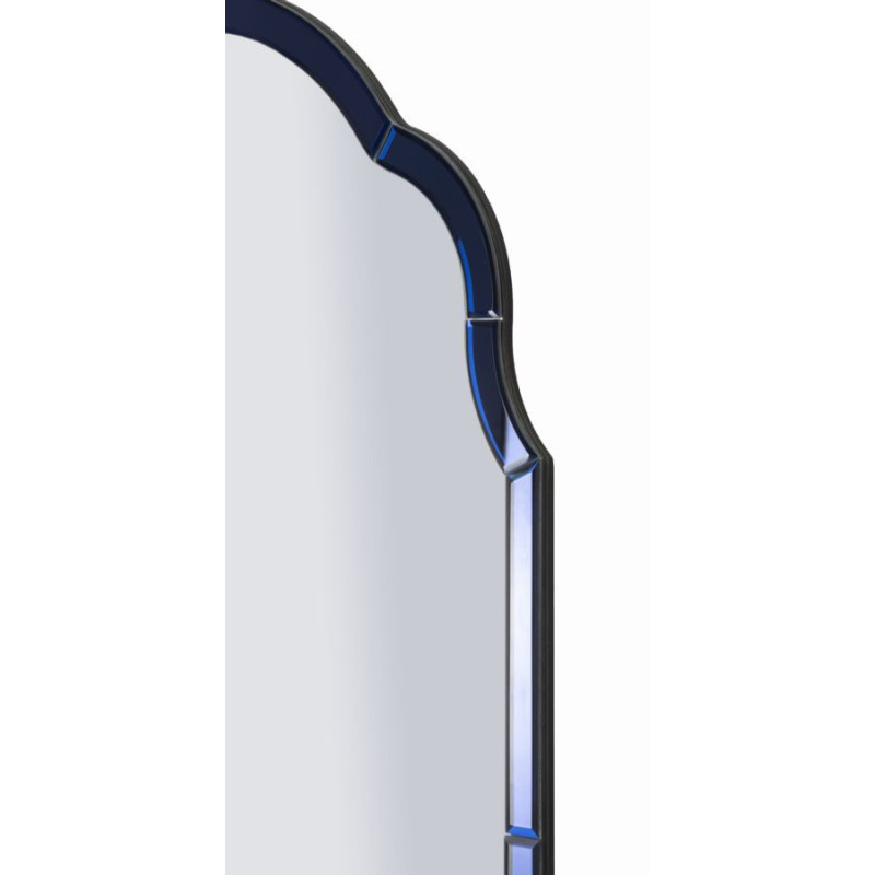 Specchio Da Muro Tangeri Blu cm 62x1x100 (misura Specchio cm 55x94)