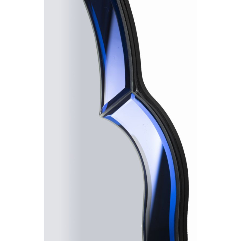 Specchio Da Muro Tangeri Blu cm 47x1x80 (misura Specchio cm 41x74)