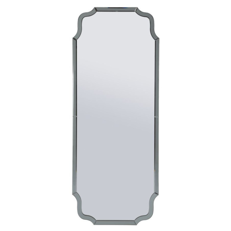 Specchio Da Muro Istanbul Grigio cm 60x2x150 (misura Specchio cm 54x143,5)