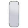 Specchio Da Muro Istanbul Grigio cm 60x2x150 (misura Specchio cm 54x143,5)