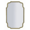 Specchio Da Muro Istanbul Oro cm 60x1x90 (misura Specchio cm 54x84,5)
