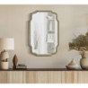 Specchio Da Muro Istanbul Oro cm 60x1x90 (misura Specchio cm 54x84,5)