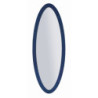Specchio Da Muro Oslo Blu cm 55x2x150 (misura Specchio cm 42,5x137,5)