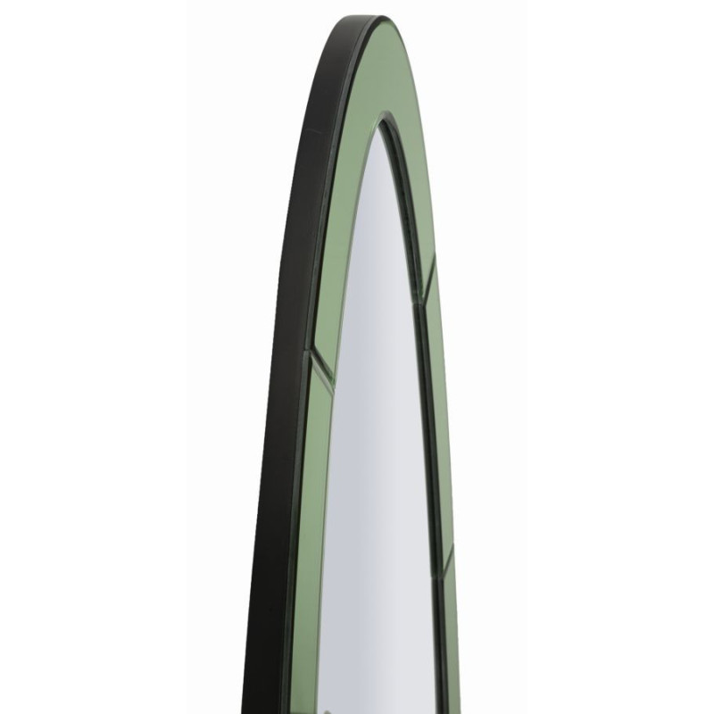 Specchio Da Muro Oslo Verde cm 55x2x150 (misura Specchio cm 42,5x137,5)