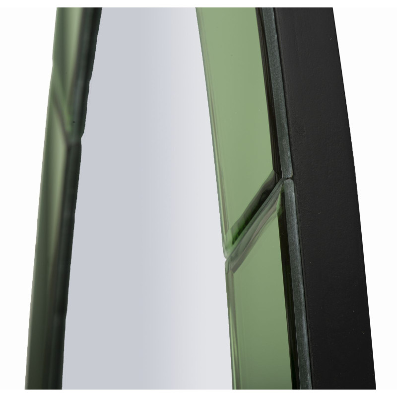 Specchio Da Muro Oslo Verde cm 55x2x150 (misura Specchio cm 42,5x137,5)
