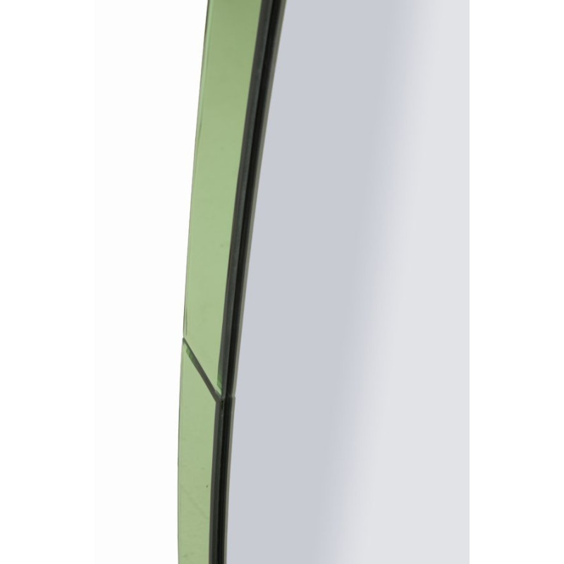 Specchio Da Muro Oslo Verde cm 55x2x150 (misura Specchio cm 42,5x137,5)