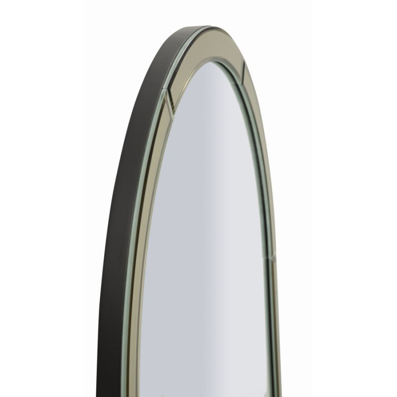 Specchio Da Muro Baku Oro cm 55x2x150 (misura Specchio cm 49x144)