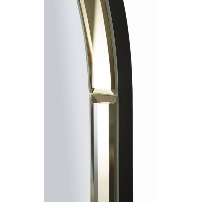 Specchio Da Muro Baku Oro cm 55x2x150 (misura Specchio cm 49x144)