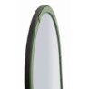 Specchio Da Muro Baku Verde cm 55x2x150 (misura Specchio cm 49x144)