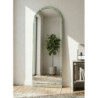 Specchio Da Muro Baku Verde cm 55x2x150 (misura Specchio cm 49x144)