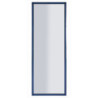 Specchio Da Muro Berlino Blu cm 55x2x150 (misura Specchio cm 49x143,5)