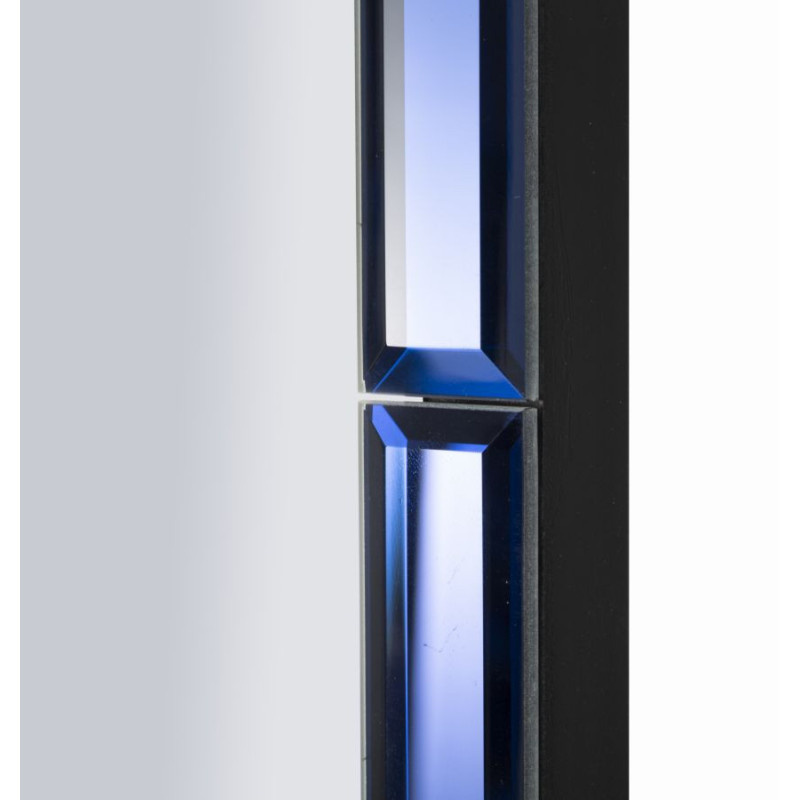 Specchio Da Muro Berlino Blu cm 55x2x150 (misura Specchio cm 49x143,5)