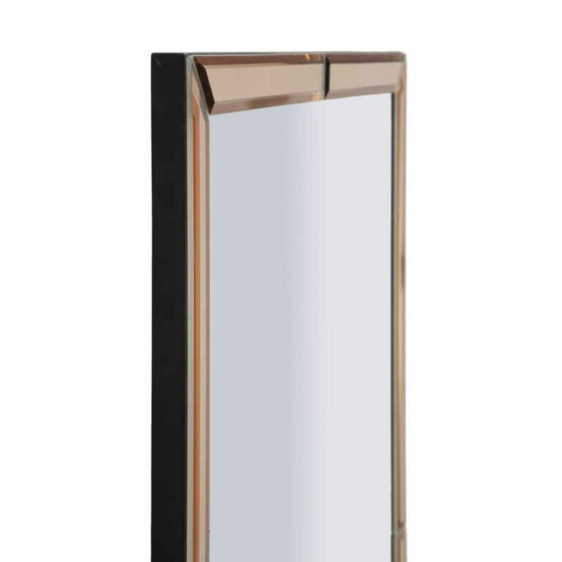 Specchio Da Muro Berlino Rosa cm 55x2x150 (misura Specchio cm 49x143,5)