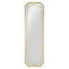Specchio Da Terra Gold cm 46x2-57x153 (misura Specchio cm 43x150)