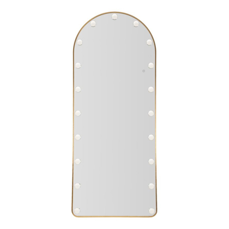 Specchio Da Terra Led Hollywood Arco cm 70x6-45x170 (luce Con 3 Temperature Di Colore)