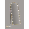 Specchio Da Terra Led Hollywood Arco cm 70x6-45x170 (luce Con 3 Temperature Di Colore)