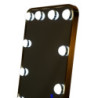 Specchio Da Terra Led Hollywood Rettangolare cm 50x6-45x160 (luce Con 3 Temperature Di Colore)