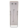 Specchio Da Terra Led Hollywood Rettangolare cm 50x6-45x160 (luce Con 3 Temperature Di Colore)