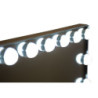 Specchio Da Tavolo Hollywood cm 55x14x43 (specchietto Rotondo cm ø 9) (luce Con 3 Temperature Di Colore)