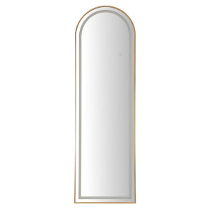 Zoom Specchio Da Terra Led Simple Arco cm 50x3-38x160 (luce Con 3 Temperature Di Colore)