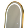 Specchio Da Terra Led Simple Arco cm 50x3-38x160 (luce Con 3 Temperature Di Colore)