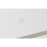 Specchio Da Muro Led Simple Rettangolare cm 60x3,5x80 (luce Con 3 Temperature Di Colore)